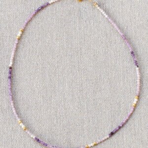 Amethyst stone necklace - Image 3