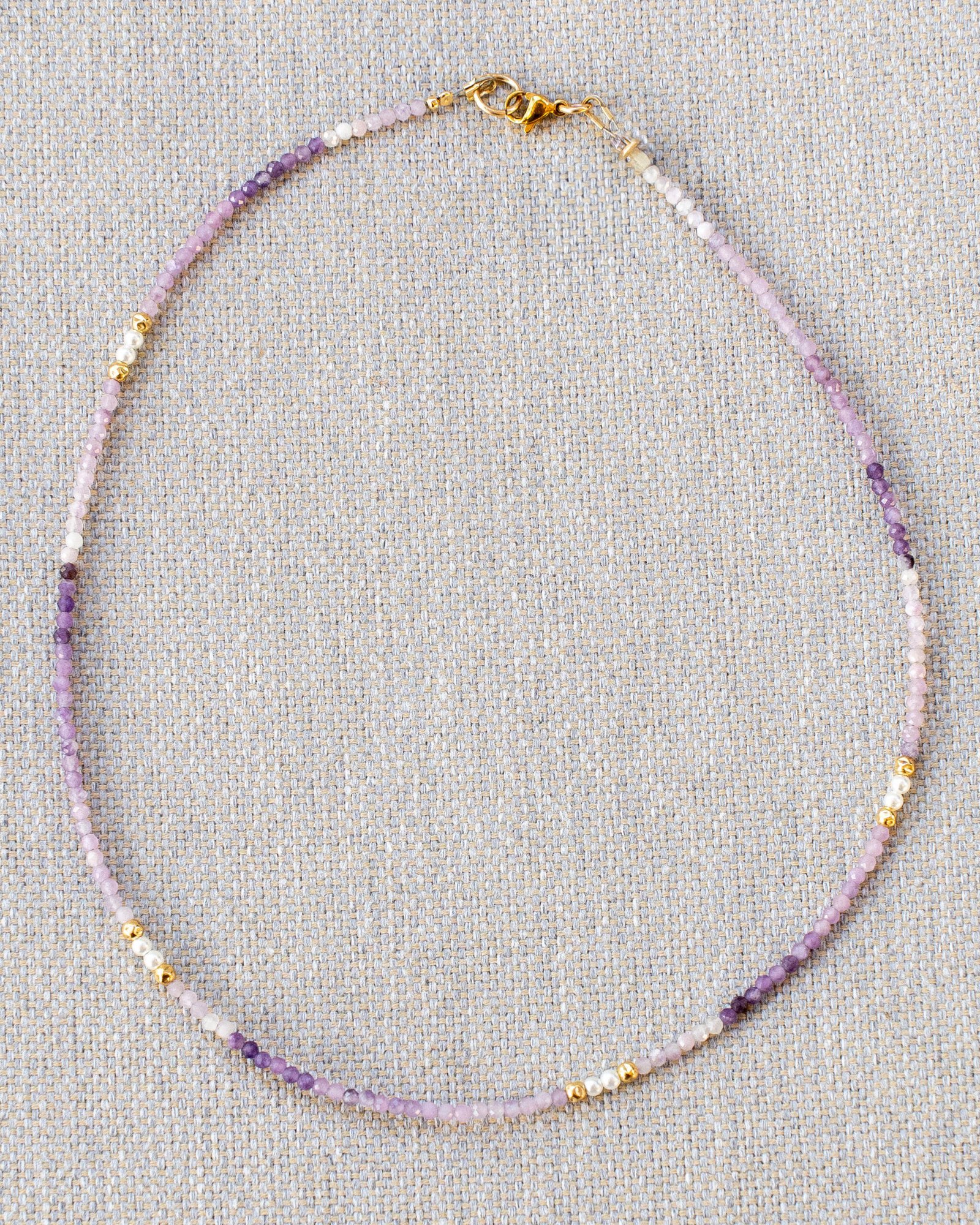 Amethyst stone necklace - Image 3