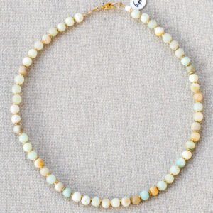 Amazonite stone necklace - Image 3