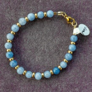 ⁦צמיד אקוומרין⁩ – תמונה ⁦3⁩