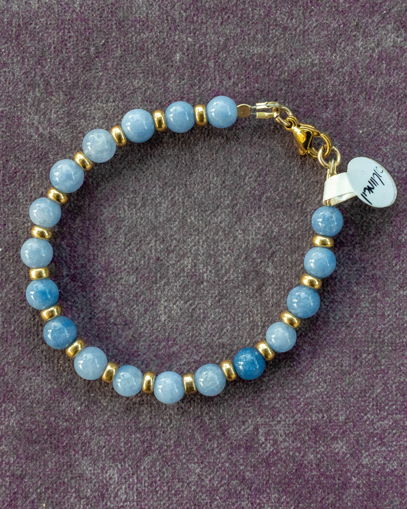 ⁦צמיד אקוומרין⁩ – תמונה ⁦3⁩