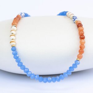 ⁦שרשרת אוונטורין כתום⁩ – תמונה ⁦1⁩