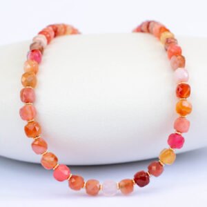 ⁦שרשרת קארנליאן, צ׳רי קוורץ⁩ – תמונה ⁦1⁩