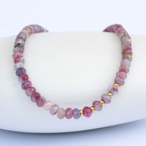 ⁦שרשרת טורמלין שזיף⁩ – תמונה ⁦1⁩