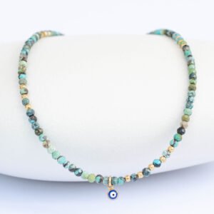 ⁦שרשרת טורקיז אפריקאי⁩ – תמונה ⁦1⁩