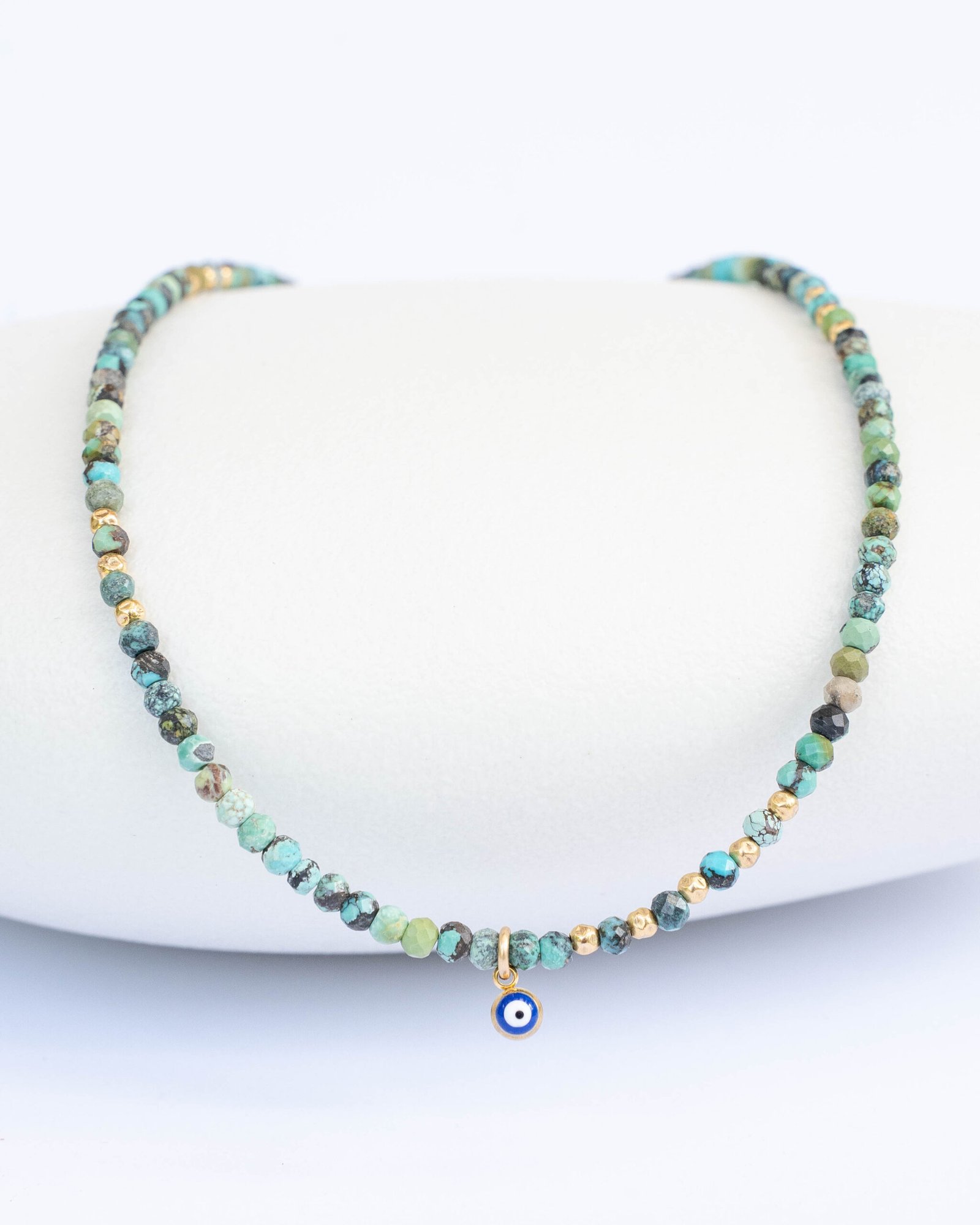 African turquoise necklace - Image 1