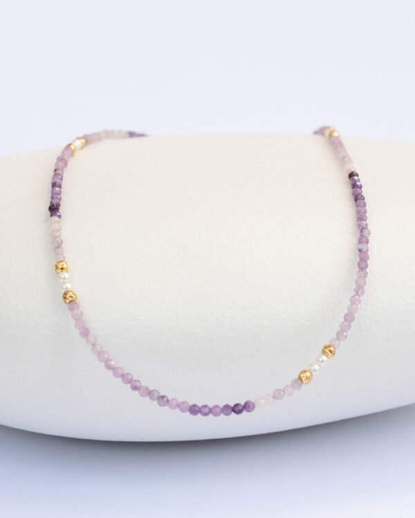 Amethyst stone necklace