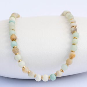 Amazonite stone necklace - Image 1