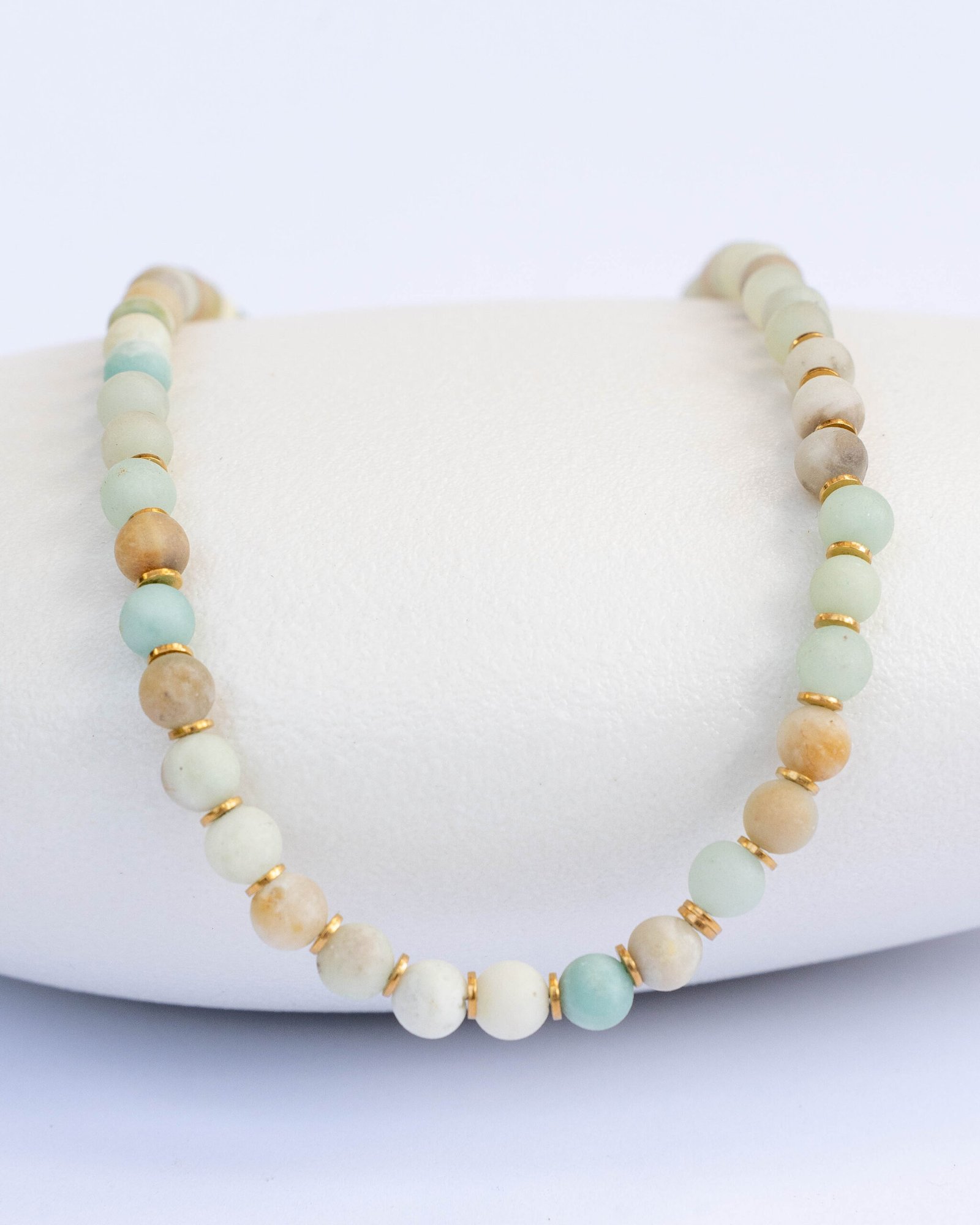 Amazonite stone necklace - Image 1