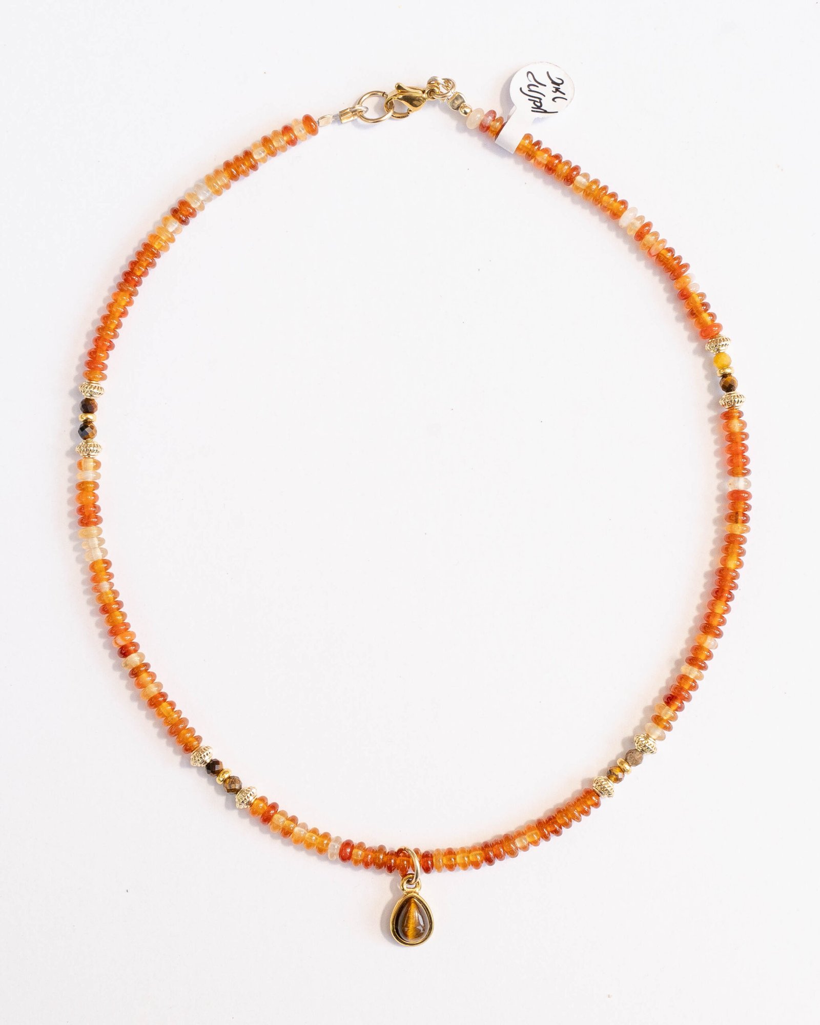 ⁦שרשרת קרנליאן, עין הנמר⁩ – תמונה ⁦2⁩