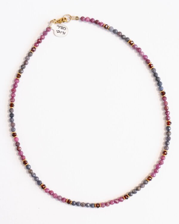 שרשרת רובי, ספיר וגרנט