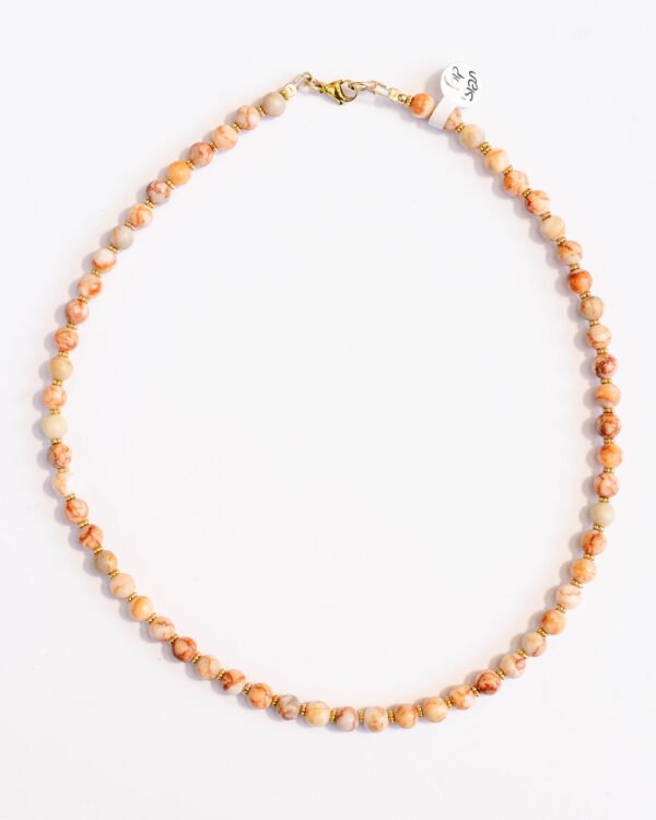 שרשרת קורל תפוזי