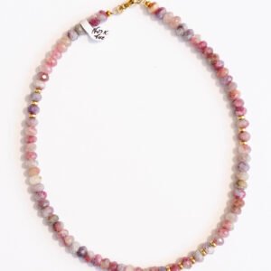 ⁦שרשרת טורמלין שזיף⁩ – תמונה ⁦2⁩