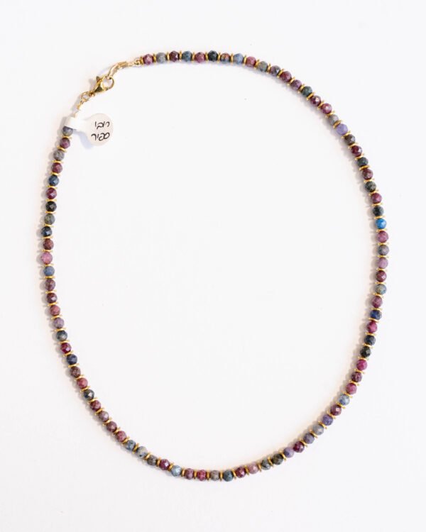 שרשרת רובי וספיר