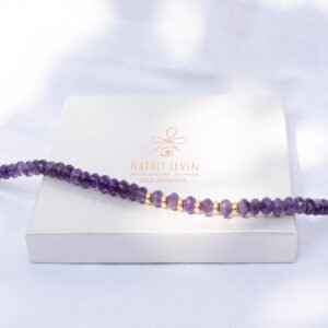 ⁦שרשרת אמטיסט⁩ – תמונה ⁦3⁩