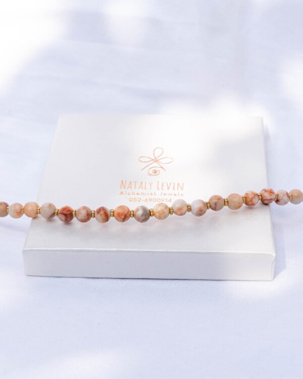 שרשרת קורל תפוזי