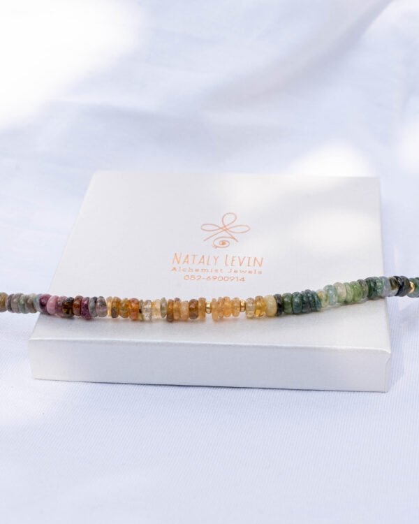 שרשרת טורמלין אבטיח