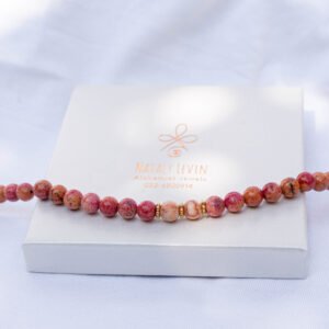 ⁦שרשרת קורל תפוחי, קורל תפוזי⁩ – תמונה ⁦3⁩