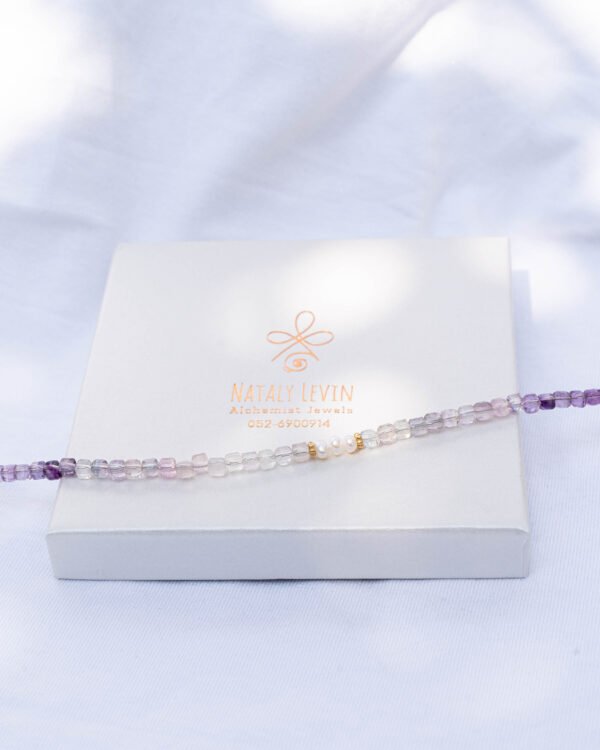 Amethyst stone necklace