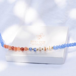 ⁦שרשרת אוונטורין כתום⁩ – תמונה ⁦3⁩