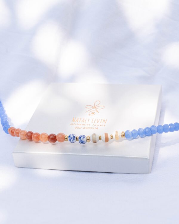 שרשרת אוונטורין כתום