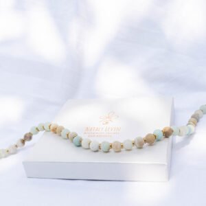 Amazonite stone necklace - Image 2