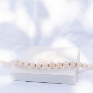 Rose quartz necklace - Image 2