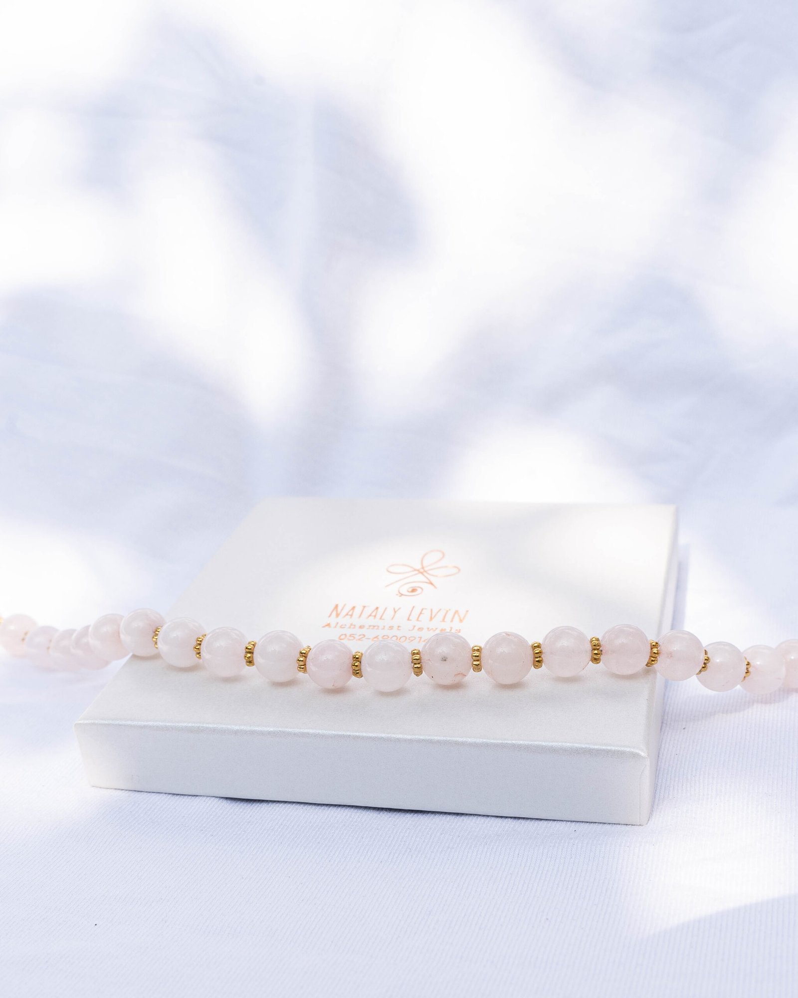 Rose quartz necklace - Image 2