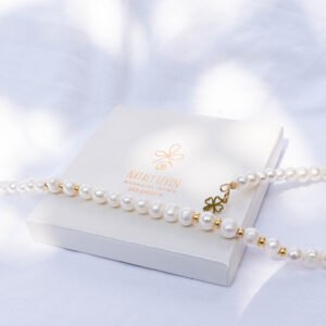 Freshwater pearl necklace - Image 1