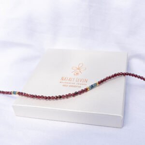 ⁦שרשרת גרנט וקייאניט⁩ – תמונה ⁦3⁩