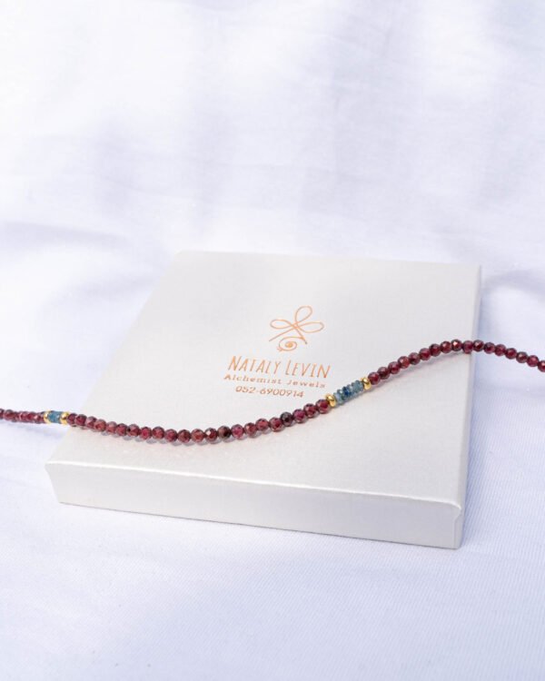 שרשרת גרנט וקייאניט