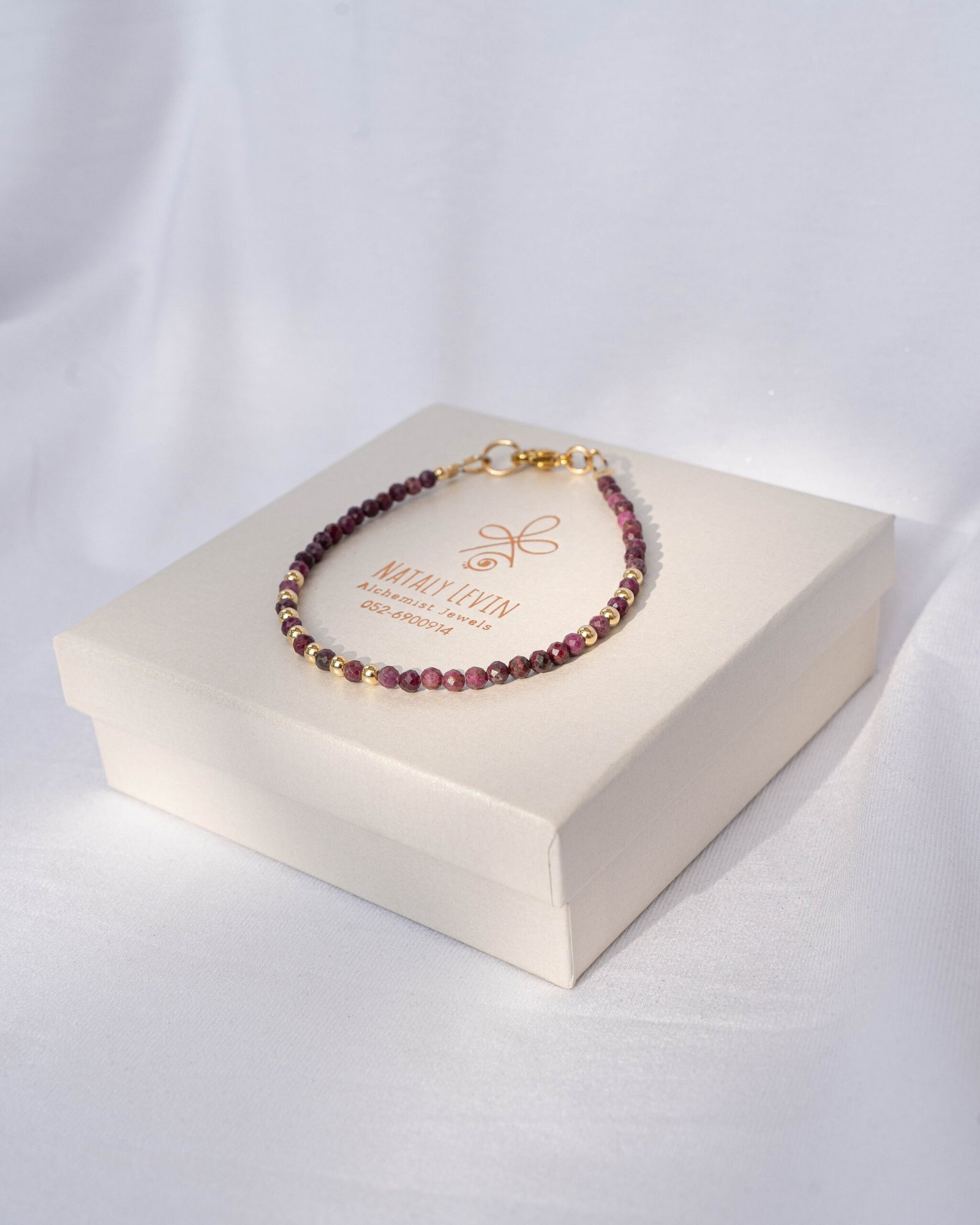 Ruby Lotus necklace - Image 3