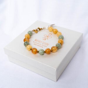 Agate bracelet, green aventurine - Image 2