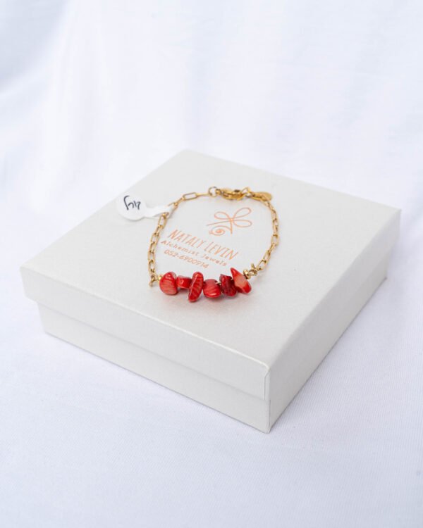 Coral bracelet