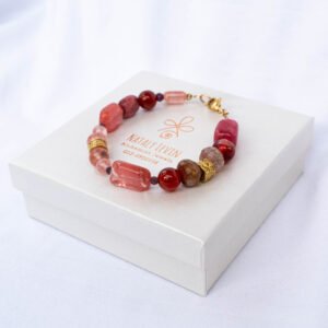 Rose quartz bracelet - Image 1