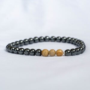 Hematite bracelet and Jasper - Image 2