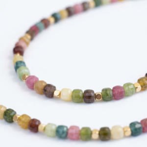 ⁦שרשרת אגת במיני צבעים⁩ – תמונה ⁦1⁩
