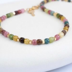 ⁦שרשרת אגת במיני צבעים⁩ – תמונה ⁦3⁩