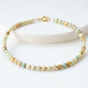 ⁦שרשרת אבני אמזונייט⁩ – תמונה ⁦3⁩