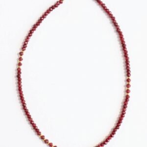 ⁦שרשרת אגת בצבע רובי⁩ – תמונה ⁦3⁩